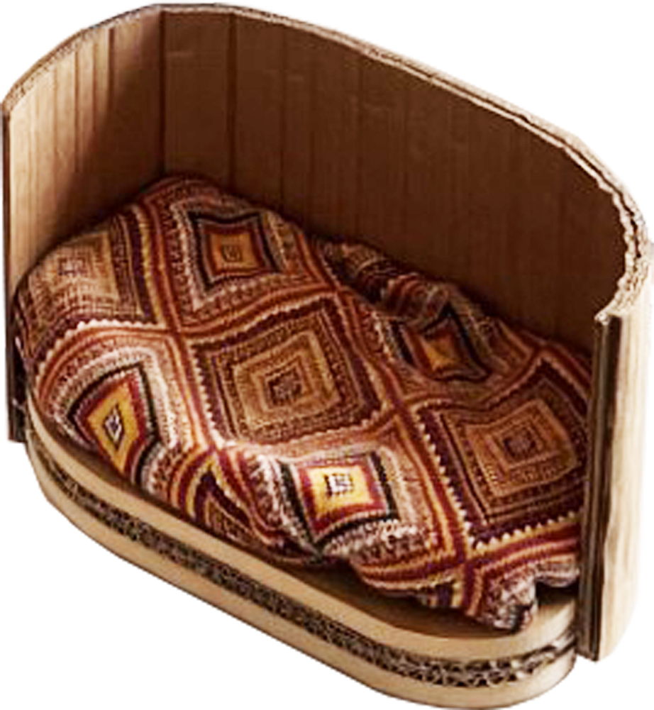 Amy's Bed - Cat bed inspired by Frank Gehry