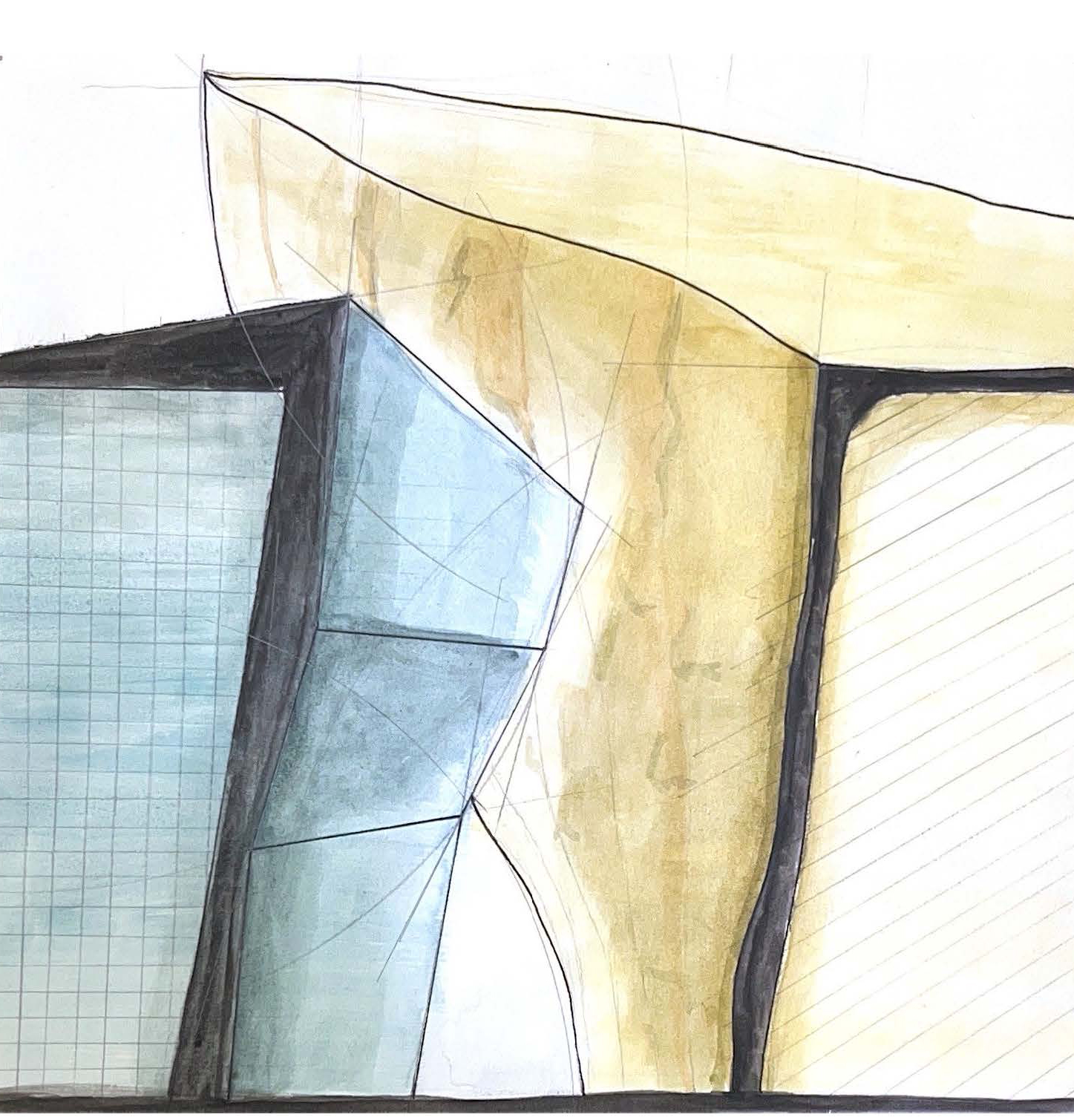 Work/Live interior perspective